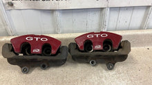 Load image into Gallery viewer, 05 06 Pontiac GTO Factory Brake Caliper Driver Passenger Front Red OEM GM PBR
