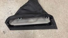 Load image into Gallery viewer, 05 13 C6 Corvette Factory Black Leather Emergency Park Brake Boot Handle
