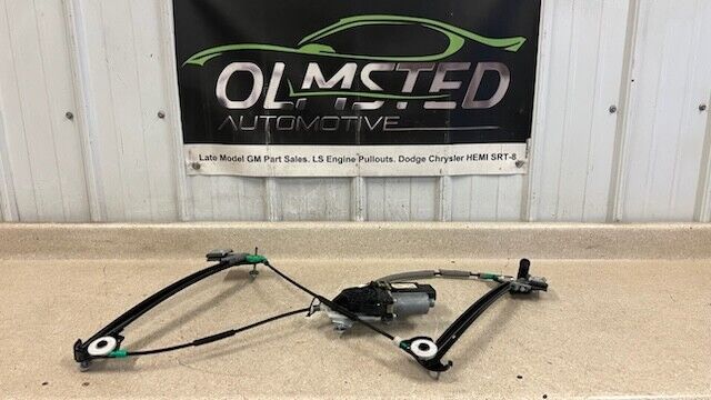 05 13 Corvette C6 Z06 Front Driver Window Regulator Motor GM 25815795 Left 21K