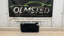 Load image into Gallery viewer, 11 14 Dodge Charger SRT-8 Passenger Side Sun Visor Right RH OEM Shade Black 78K
