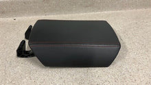 Load image into Gallery viewer, 10 15 Camaro SS Center Console Lid Arm Rest OEM GM Leather Black Factory 45K

