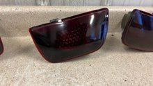 Load image into Gallery viewer, 10 13 Camaro SS ZL1 Rear Bumper Tail Lights Passenger Driver Rings GM Tinted 75K
