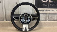 Load image into Gallery viewer, 10 11 Camaro SS Leather Steering Wheel GM Black Stone Stitching 26K Manual
