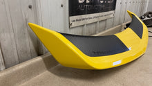 Load image into Gallery viewer, 10 13 Camaro SS SLP Rear Trunk Spoiler OEM GM Yellow  Decklid High Rise 22814776
