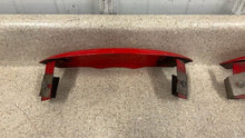 Load image into Gallery viewer, 97 04 Corvette C5 MGP Front Brake Caliper Covers Engraved Right Left 13007F Red
