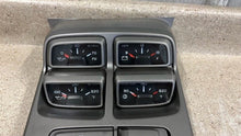 Load image into Gallery viewer, 10 15 Camaro SS Center Console Top Trim Gauges Switches Controls GM Factory OEM
