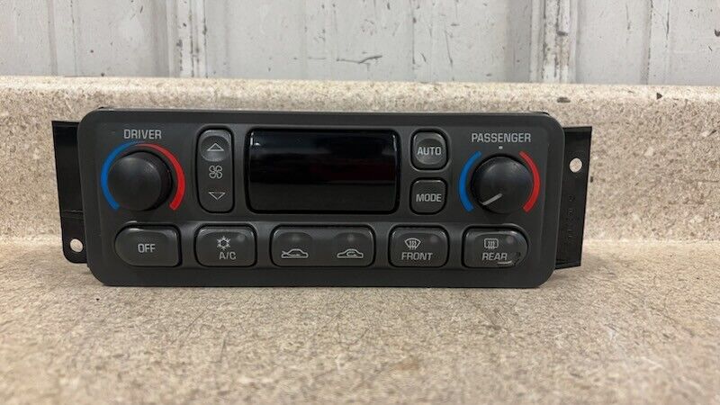 1997 2004 Corvette Z06 C5 Climate HVAC Control Switches AC Heat GM 10436062 OEM