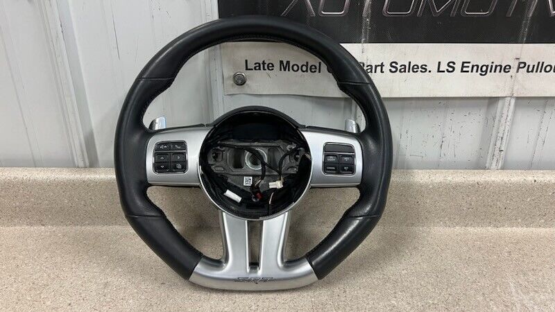 12 14 Dodge Charger SRT8 Leather Wheel P1RM45XDVAD Steering SRT Heated SRT 63K