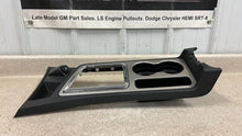 Load image into Gallery viewer, 09 14 Dodge Challenger SRT Center Console Trim Bezel Shifter Cupholder Mopar
