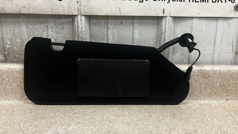 05 13 Corvette Z06 C6 Passenger Sun Visor GM Shade Right RH Black OEM 54K