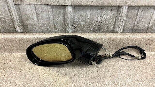 05 13 Chevrolet C6 Corvette Z06 Driver Side Power Mirror Left GM Black LH OEM