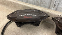 Load image into Gallery viewer, 2010 2015 Camaro SS Rear Driver Passenger Brembo Brake Calipers Pair OEM
