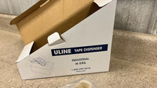 Load image into Gallery viewer, Uline Tape Dispenser H-150 H-596 Industrial Hand Held Tape Dispensers Pair NEW
