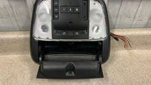 Load image into Gallery viewer, 11 14 Dodge Charger SRT SRT8 Overhead Console Black Mopar Garage Opener Lights
