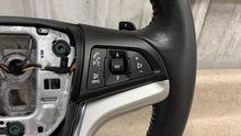 Load image into Gallery viewer, 12 15 Camaro SS Steering Leather OEM GM Black Switches Paddles 22790892 Wheel

