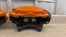 Load image into Gallery viewer, 2010 2015 Camaro SS Front Driver Passenger Brembo Brake Calipers Pair OEM
