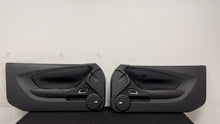 Load image into Gallery viewer, 10 15 Camaro SS Interior Right Left Door Panel Pair Yellow Stitching OEM GM 39K
