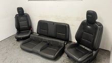 Load image into Gallery viewer, 10 15 Chevrolet Camaro SS Front Rear Power Heated Leather Seats GM OEM Set
