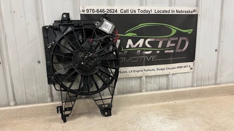 2005 2013 Chevrolet Corvette C6 Z06 Radiator Engine Cooling Fan Assembly OEM 5K