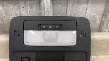 Load image into Gallery viewer, 10 15 Camaro SS Center Upper Overhead Console GM Black Roof Sunroof Switches 35K
