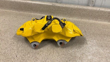 Load image into Gallery viewer, 15 19 Corvette C7 Z06 Front Driver 6 Piston Brake Caliper Yellow Brembo 23242497
