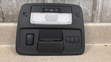 Load image into Gallery viewer, 10 15 Camaro SS Center Upper Overhead Console GM Black Roof Sunroof Switches 35K
