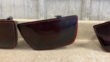 Load image into Gallery viewer, 10 13 Camaro SS ZL1 Rear Bumper Tail Lights Passenger Driver Rings GM Tinted 75K

