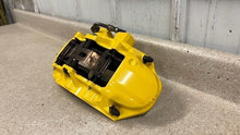 Load image into Gallery viewer, 15 19 Corvette C7 Z06 Front Driver 6 Piston Brake Caliper Yellow Brembo 23242497
