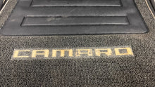 Load image into Gallery viewer, 201 Chevrolet Camaro SS Factory Black Floor Mats Carpet Front Rear GM Set
