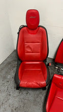 Load image into Gallery viewer, 10 15 Chevrolet Camaro SS Front Rear Power Heated Leather Seats GM Red Black 45K
