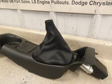 Load image into Gallery viewer, 97 02 Firebird Camaro Factory Center Console Top Shifter Trim Manual Gray Boot
