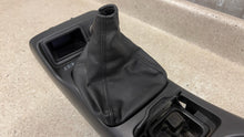 Load image into Gallery viewer, 98 02 Firebird Camaro Factory Center Console Top Shifter Trim Manual Black Boot
