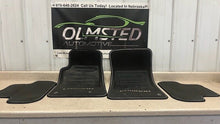 Load image into Gallery viewer, 2010 2015 Chevrolet Camaro SS Front Rear Left Right Floor Mats GM Black Logo
