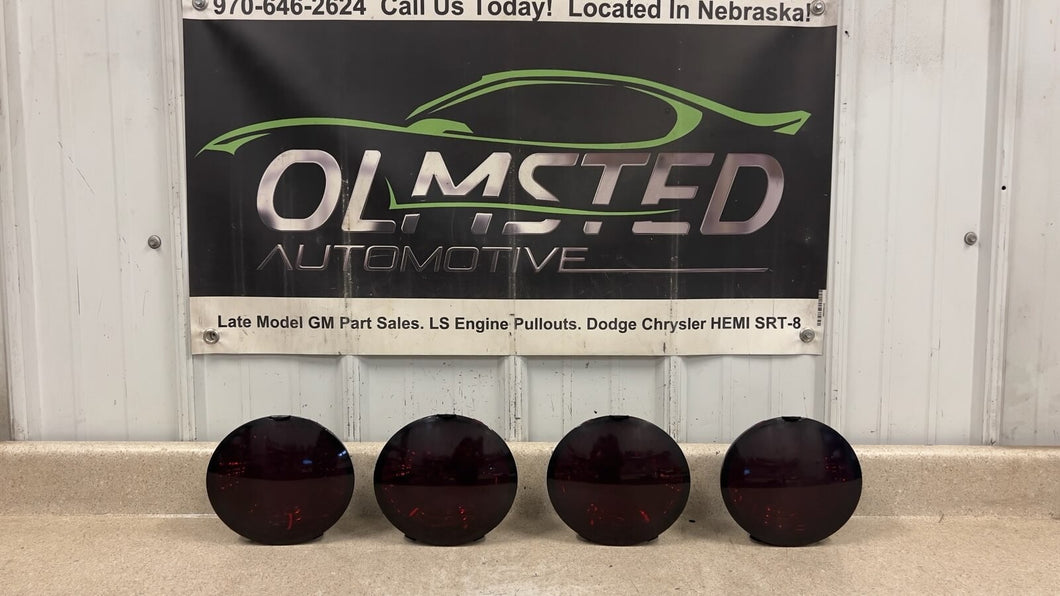 05 13 Chevrolet Corvette C6 Factory Rear Tail Lights Left Right Set Light Tinted
