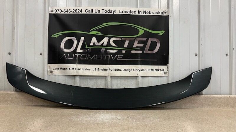 2014 2015 Chevrolet Camaro SS Rear Trunk Deck Lid Spoiler OEM GM 23201147 Gray