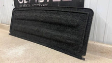 Load image into Gallery viewer, 93 02 Camaro SS Firebird Trans AM Rear Trunk Cargo Privacy Panel Black Cloth 53K
