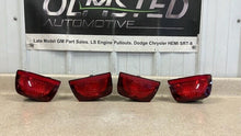 Load image into Gallery viewer, 10 13 Camaro SS ZL1 Rear Bumper Tail Lights Passenger Driver Rings GM Red 21K
