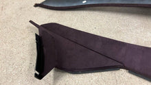 Load image into Gallery viewer, 04 05 06 Pontiac GTO Center Console Side Trim Panels Suede Purple Right Left
