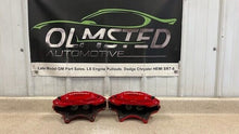 Load image into Gallery viewer, 10 15 Camaro SS Front Driver Passenger Brembo Brake Calipers Pair OEM 53K Red
