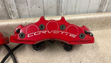 Load image into Gallery viewer, 05 13 Chevrolet Corvette C6 Z06 Front Brake Calipers 6 Piston Set Brakes OEM
