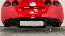 Load image into Gallery viewer, 05 13 Corvette C6 Z06 Rear Bumper Cover Spoiler Diffuser Red GM Tail Light
