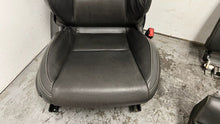 Load image into Gallery viewer, 10 15 Chevrolet Camaro SS Front Rear Power Heated Leather Seats GM Black 78K Set
