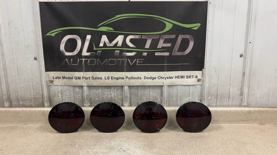 05 13 Chevrolet Corvette C6 Factory Rear Tail Lights Left Right Set Light Tinted