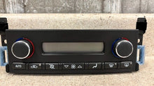 Load image into Gallery viewer, 05 13 Corvette Z06 C6 Climate HVAC Control Switches AC Heat OEM GM 15858813 48K
