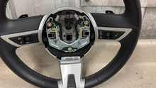 Load image into Gallery viewer, 10 11 Chevrolet Camaro SS Leather Steering Wheel GM Black Stone Stitching 35K
