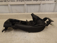 Load image into Gallery viewer, 98 02 Firebird Camaro Factory Center Console Top Shifter Trim Manual Black Boot
