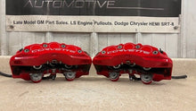 Load image into Gallery viewer, 05 13 Corvette C6 Z06 Front Brake Calipers 6 Piston Set Brakes OEM 5K NICE!
