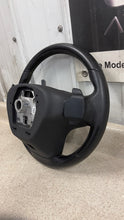 Load image into Gallery viewer, 12 13 Camaro SS Leather Wheel GM 22811827 Factory Steering Yellow Stitch 39K
