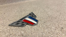 Load image into Gallery viewer, 2010 2015 CAMARO COMMEMORATIVE EDITION FRONT FENDER EMBLEM GM 23171889 USED
