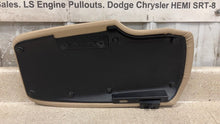 Load image into Gallery viewer, 05 13 Chevrolet C6 Corvette Z06 Center Console Lid Armrest Tan Leather GM 55K
